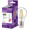 Лампа IEK серия 360, LED, A60, прозрачная, 7вт, 230В, 3000К, E27 LLF-A60-7-230-30-E27-CL