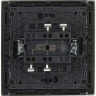 Выключатель 1-клавишный перекрекрестный IEK FORTEPIANO 10А FP512 сталь FP-V13-0-10-1-K46