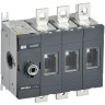 Выключатель-разъединитель IEK KARAT KA-VR10-3-0250 ВРК 3п 250А без рукоятки